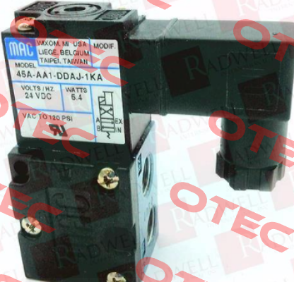 45A-AA1-DDAJ-1KA МAC Valves