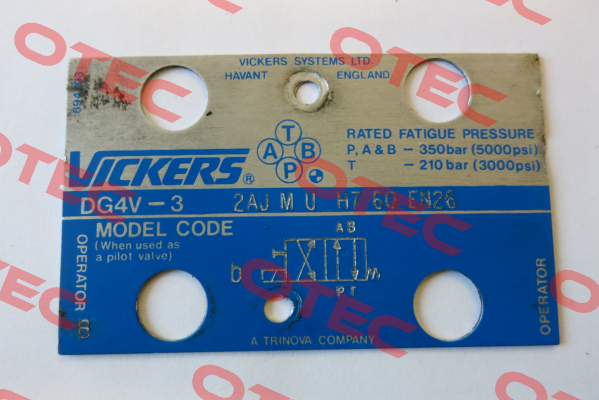 DG4V-3 2 AJ M U H7 60 EN26 Vickers (Eaton)