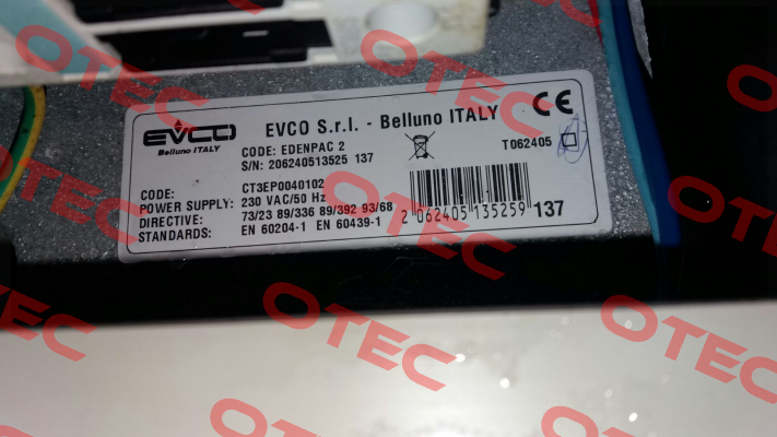 CT3EP0040102  OEM!!  EVCO - Every Control