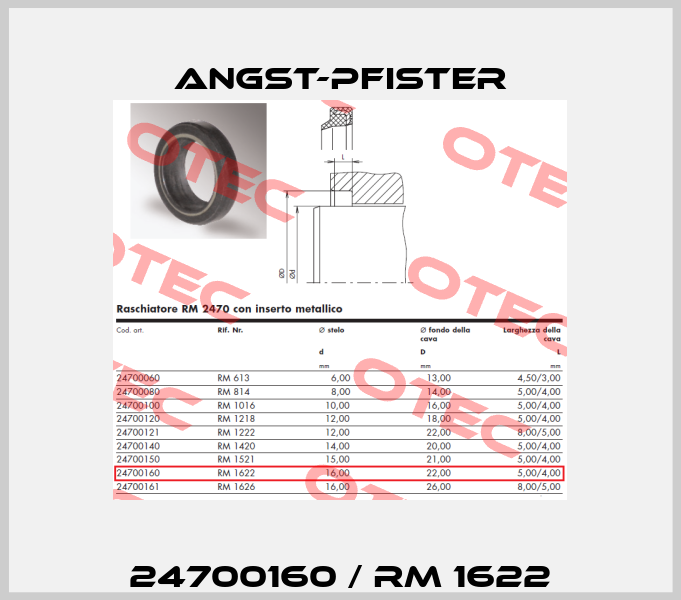 24700160 / RM 1622 Angst-Pfister