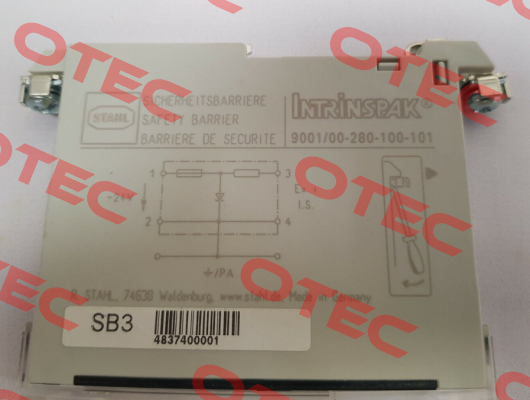 158356, Type: 9001/00-280-100-101 Stahl