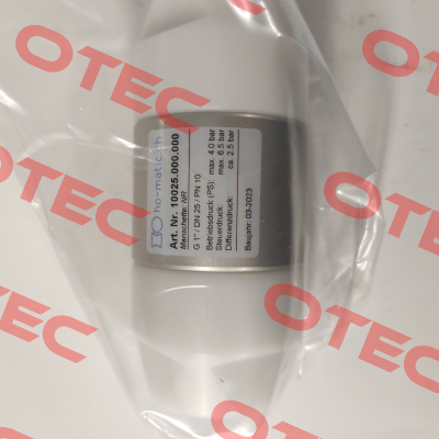 10025.000.000 Ho-Matic AG