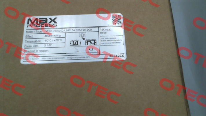 GTKB.75x90.DA.NP17A.F05/F07.000 GT Attuatori