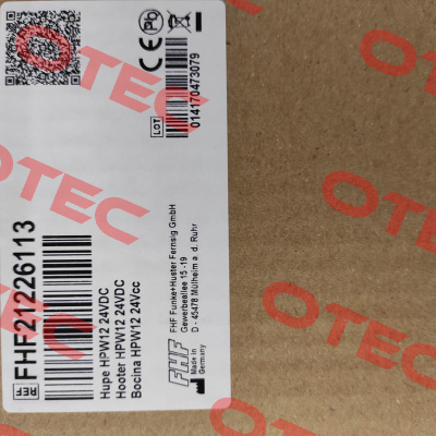 FHF21226113 / HPW1224VD FHF
