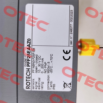 PFF25EAAZ0 Rotech