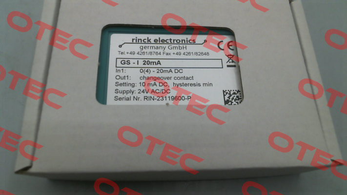 GS-I20mA Rinck Electronic