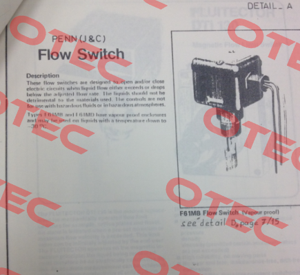 FM61MB - incomplete part number  Johnson Controls