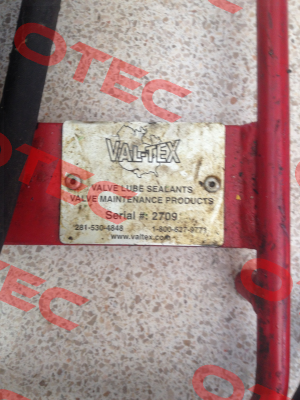 Serial : 2709  Val-Tex