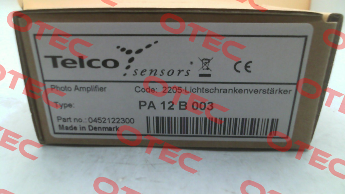 p/n 5752, Type PA12B003 Telco