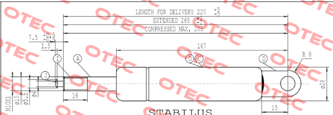 5231HD Stabilus