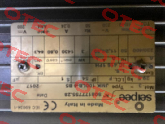 IE3-JM100LB 4 / B5* SEIPEE