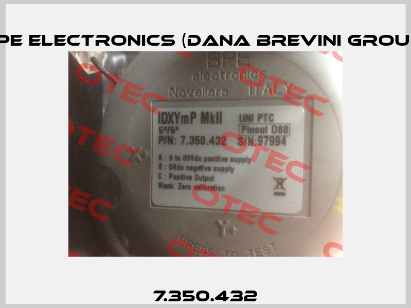 7.350.432 BPE Electronics (Dana Brevini Group)