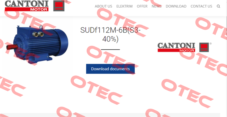 SUDf112M-6B(S3-40%) Cantoni