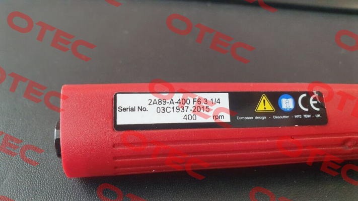 2A89-A-400 F6.3 1/4 Desoutter