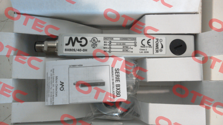 BX80S/40-0H Micro Detectors / Diell (now Datasensing)