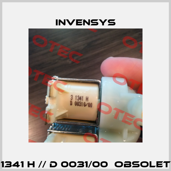 3 1341 H // D 0031/00  Obsolete  Invensys