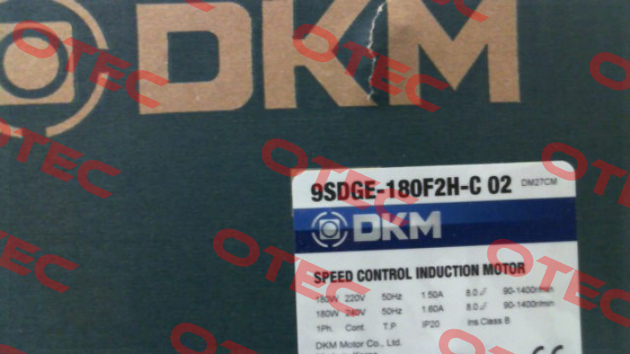 DK9SDGE-180F2H Dkm