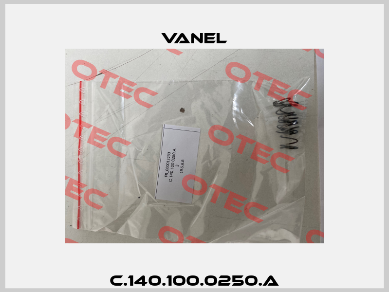C.140.100.0250.A Vanel