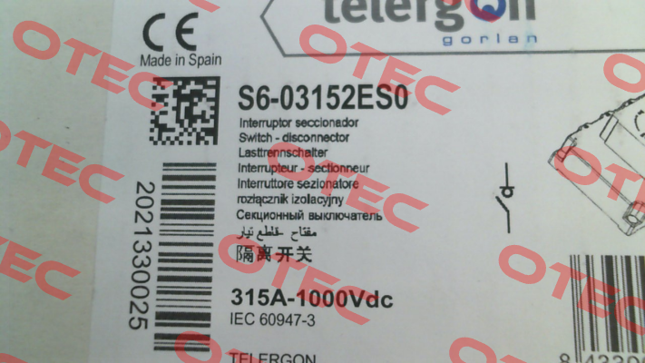 S6-03152ES0 Telergon