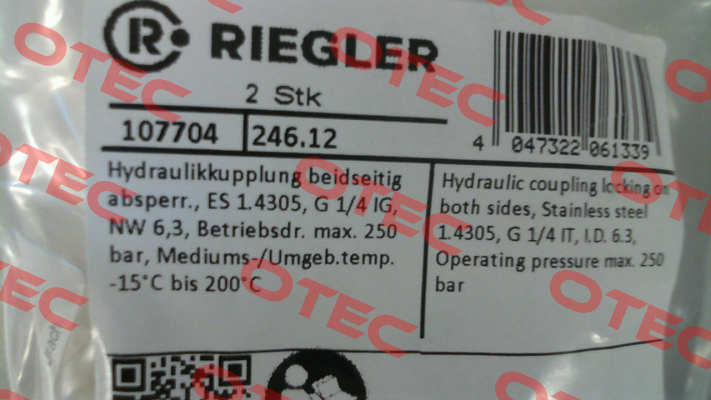 107704 / 246.12 Riegler