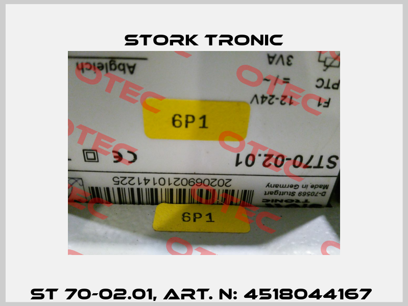 ST 70-02.01, Art. N: 4518044167  Stork tronic