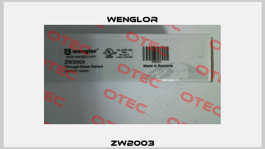 ZW2003 Wenglor