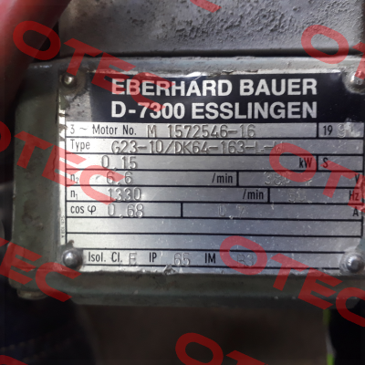 G23-10/DK64-163L-W Bauer