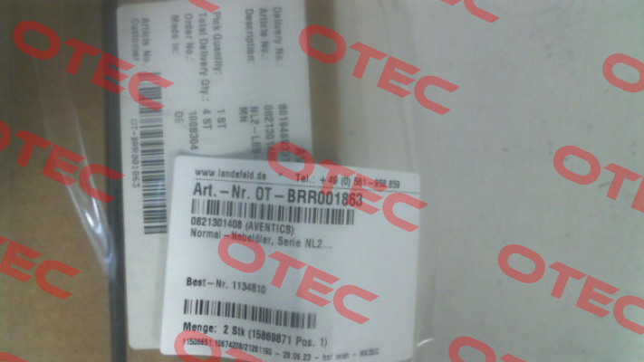 0821301408 / NL2-LBS-G014-PNB-MN Aventics