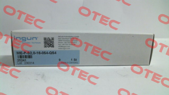 ME-P-S2,0-16-054-QS4 (25241) Ingun