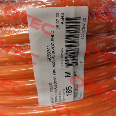 9-2611 70MM² 32059341 Coroplast