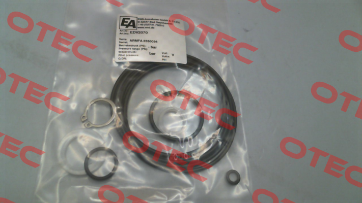 EDV2070 End Armaturen