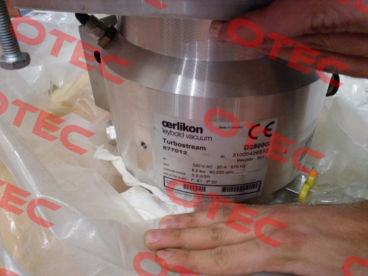 TURBOSTREAM D2500G 877012   S/N:31000426310  OEM!!  Leybold