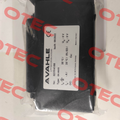 P/n: 0235141/00, Type: EK-MSES Vahle