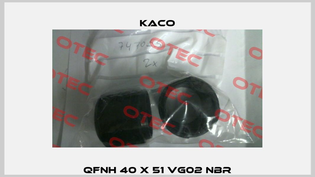 QFNH 40 x 51 VG02 NBR Kaco