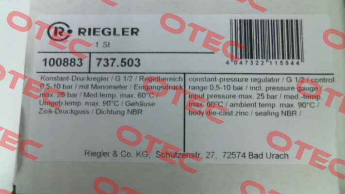 737.503 / 100883 Riegler