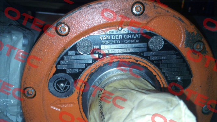 TM160B30-0410Z-450  Van der Graaf