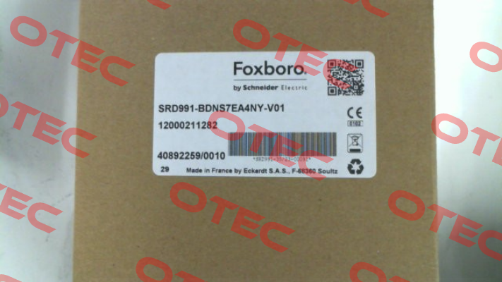 SRD991-BDNS7EA4NY-V01 Foxboro (by Schneider Electric)