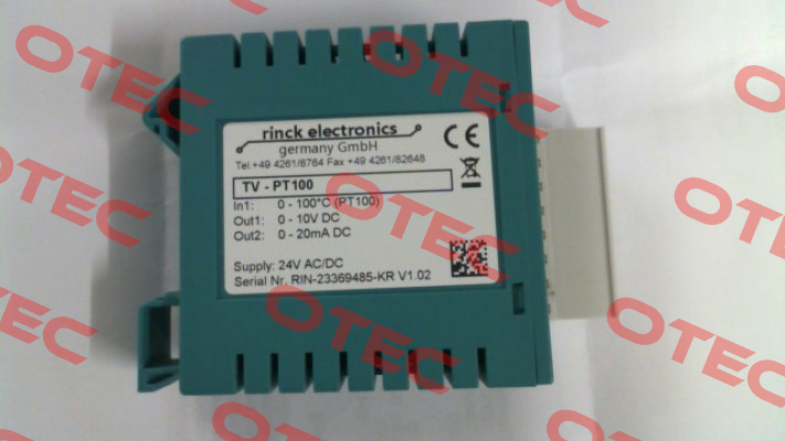 TV-PT100 Rinck Electronic