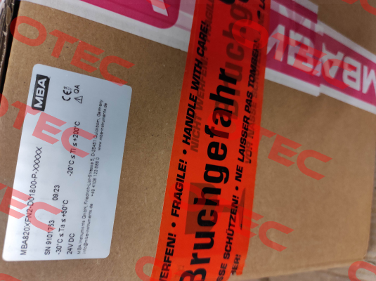 MBA820XFN2-D01800-P-XXXXX MBA