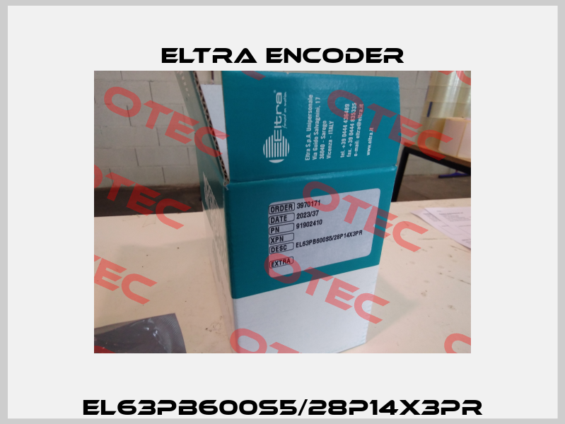 EL63PB600S5/28P14X3PR Eltra Encoder
