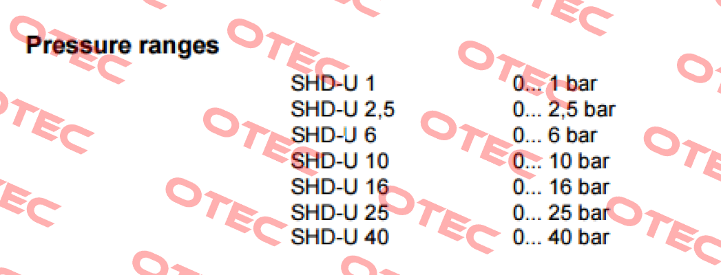 SHD-U 6  S+S REGELTECHNIK