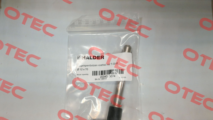Order No. 22340.0074 Halder