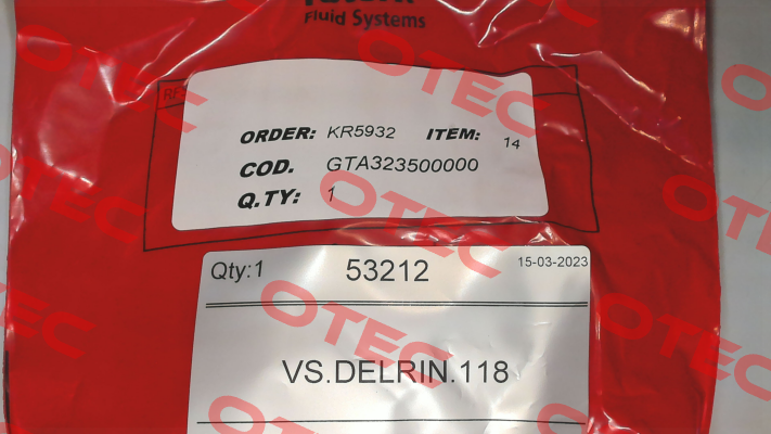 53212 | VS.DELRIN.118 GT Attuatori