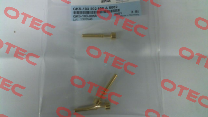 GKS-103-0058 / GKS-103 202 650 A 5002 Ingun