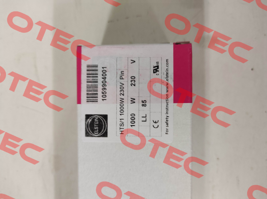 HTS/1 1000 W 230 V Elstein