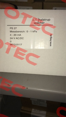 PS27  Halstrup Walcher
