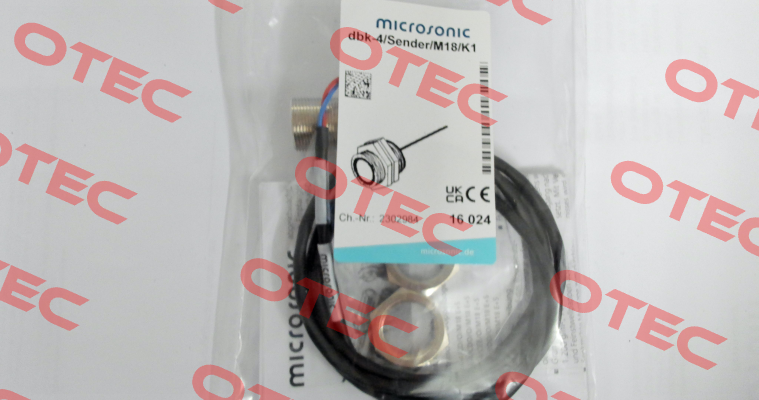 dbk-4/Sender/M18/K1 Microsonic