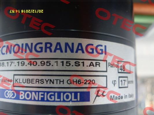 MP 080.3.48.17".19.40.95.115.S1.AR Bonfiglioli
